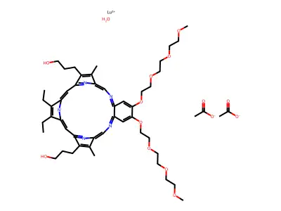 Motexafin lutetium structure