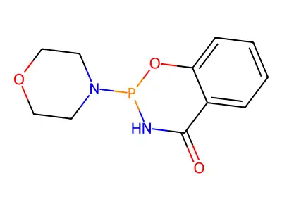 2-(Morpholin-4-yl)-2H-1,3,2-benzoxazaphosphinin-4-ol structure