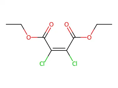 Diethyl 2,3-dichlorobut-2-enedioate structure