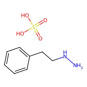 硫酸苯乙肼 structure