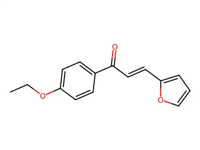 1-(4-Ethoxyphenyl)-3-(furan-2-yl)prop-2-en-1-one structure