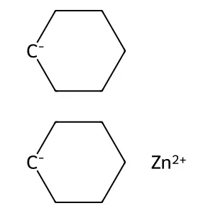 Zinc, dicyclohexyl- structure