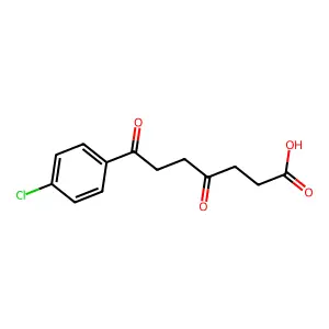 7-(4-Chlorophenyl)-4,7-dioxoheptanoic acid structure