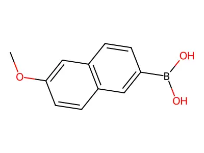 6-Methoxy-2-naphthaleneboronic acid structure