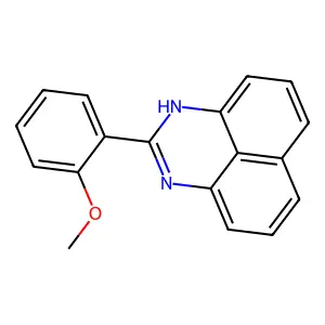 2-(2-methoxyphenyl)-1H-perimidine structure