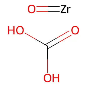 Zirconium, (carbonato(2-)-kappaO,kappaO')oxo- structure