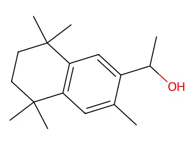 1-(3,5,5,8,8-Pentamethyl-5,6,7,8-tetrahydro-naphthalen-2-yl)-ethanol structure