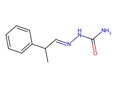 Hydrazinecarboxamide, 2-(2-phenylpropylidene)- structure