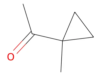 1-甲基环丙基甲基酮 structure