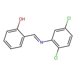 Alpha-(2,5-dichlorophenylimino)-ortho-cresol structure