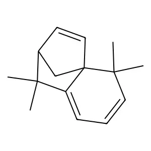 4,5,9,10-Dehydro-isolongifolene structure