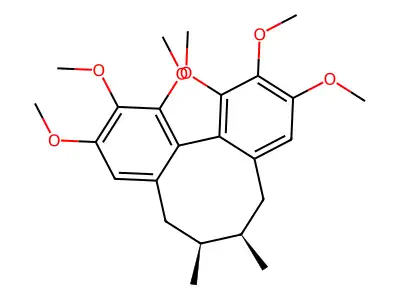 五味子甲素 structure