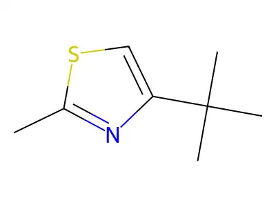 4-tert-Butyl-2-methylthiazole structure