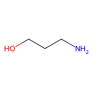 3-氨基丙醇 structure