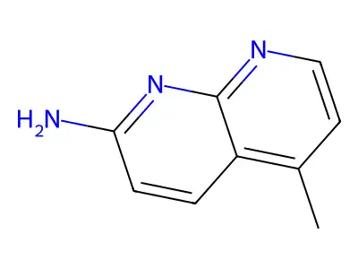 5-Methyl-1,8-naphthyridin-2-amine structure