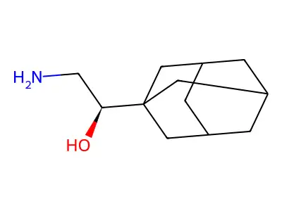 1-(1-Adamantyl)-2-aminoethanol structure