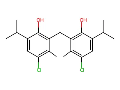 Biclotymol structure