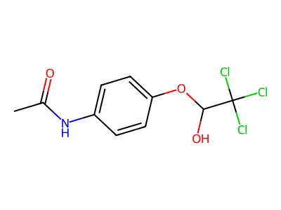 Chloracetadol structure