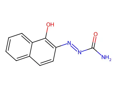 Naftazone structure