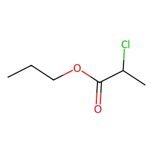 Propyl 2-chloropropanoate structure