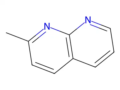 1,8-Naphthyridine, 2-methyl- structure