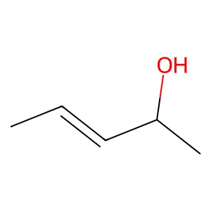 (+-)-3-Penten-2-ol structure