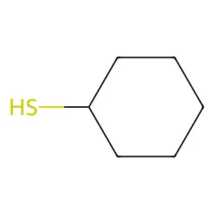 环己硫醇 structure