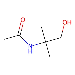 N-(1-羟基-2-甲基丙-2-基)乙酰胺 structure