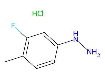 (3-Fluoro-4-methylanilino)azanium;chloride structure