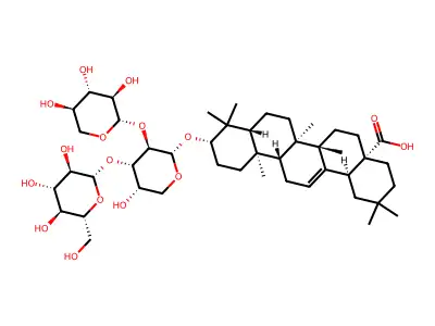 Elatoside E structure