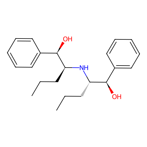 2-({1-[Hydroxy(phenyl)methyl]butyl}amino)-1-phenyl-1-pentanol structure