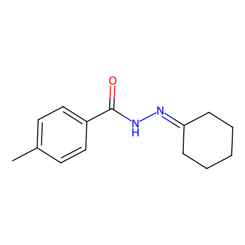 N-环亚己基-4-甲基苯甲酰肼 structure
