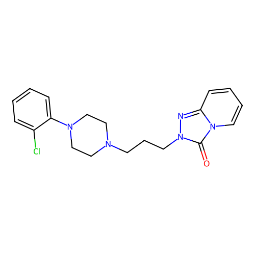 Trazodone Impurity 48 structure