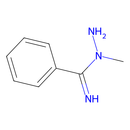 N-amino-N-methylbenzenecarboximidamide structure
