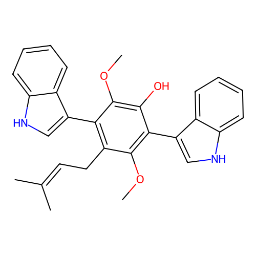 Ochrindole A structure