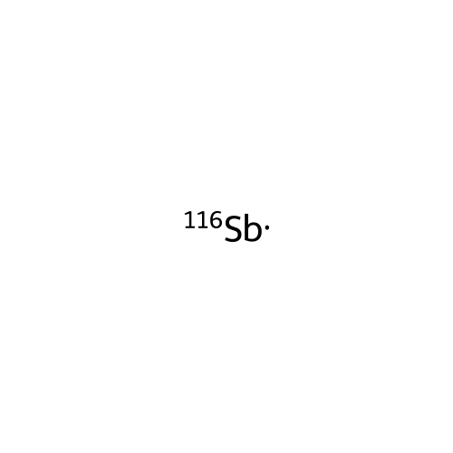 116nSb isotope structure