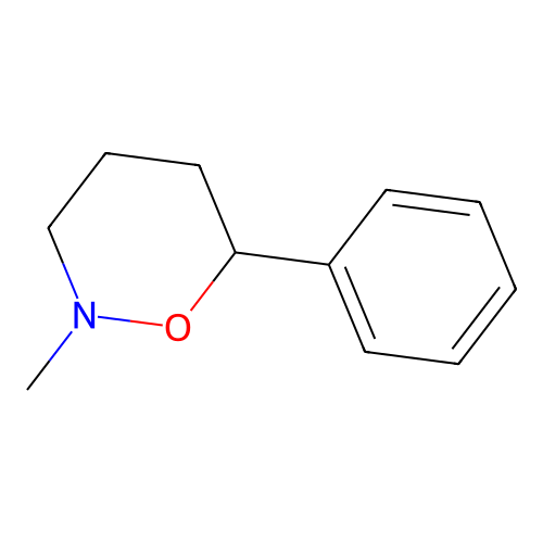 2-Methyl-6-phenyloxazinane structure