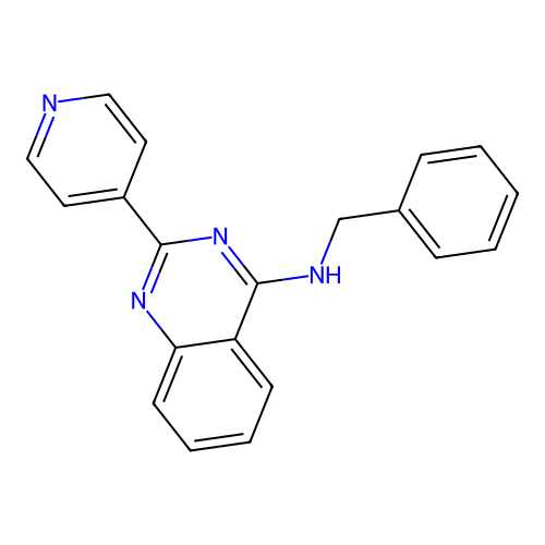 N-benzyl-2-pyridin-4-ylquinazolin-4-amine structure