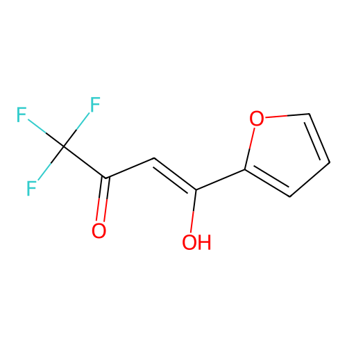 1-(2-Furanyl)-3-hydroxy-4,4,4-trifluoro-2-butene-1-one structure