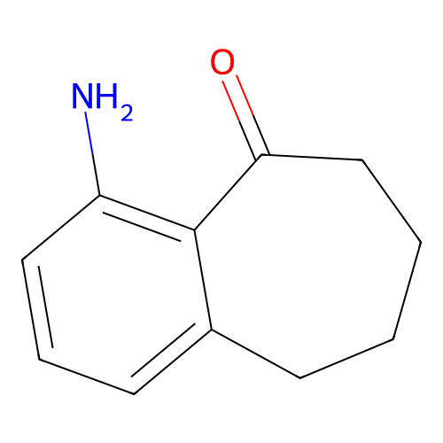 4-Amino-6,7,8,9-tetrahydrobenzo[7]annulen-5-one structure