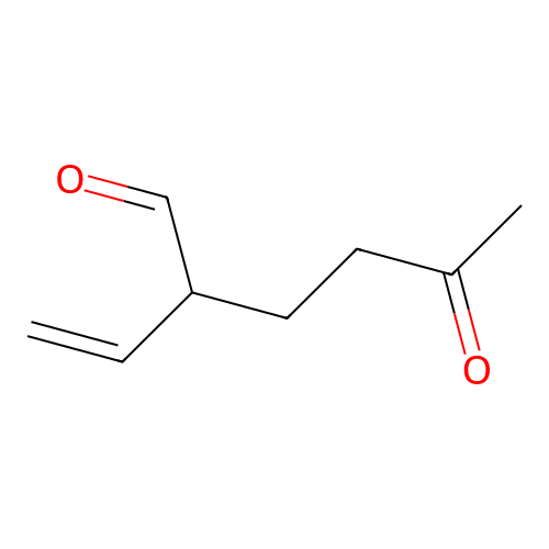 2-Ethenyl-5-oxohexanal structure