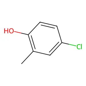 4-Chloro-2-methylphenol structure