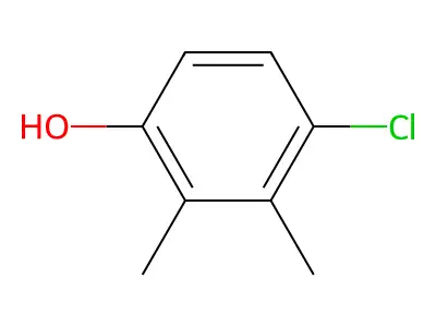 Phenol, chlorodimethyl- structure