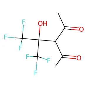 2,4-Pentanedione, 3-(1-hydroxy-2,2,2-trifluoro-1-(trifluoromethyl)ethyl)- structure