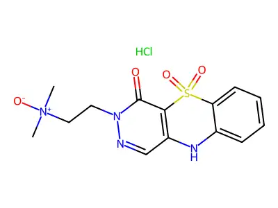 C14H16N4O4S.ClH.1/2H2O structure