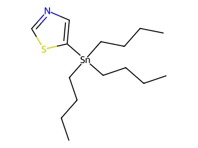 5-(Tributylstannyl)-1,3-thiazole structure