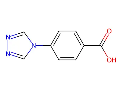 4-(4H-1,2,4-triazol-4-yl)benzoic acid structure