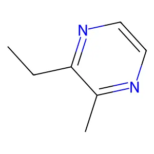 2-乙基-3-甲基吡嗪 structure