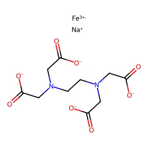 Sodium Feredetate structure