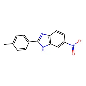 5-Nitro-2-p-tolyl-1H-benzoimidazole structure